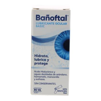 Baï¿½oftal Lubricante Ocular Basic10ml