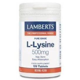 Lamberts L-lisina 500mg 120tab 8316