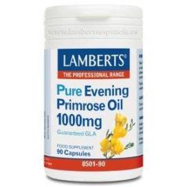 Óleo De Prímula Puro 1000 Mg 90 Cápsulas Lamberts