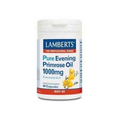 Nachtkerzenöl Rein 1000mg 90 Kapseln Lamberts