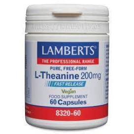 L-teanina 200mg 60 Comps 8320-60 Lamberts