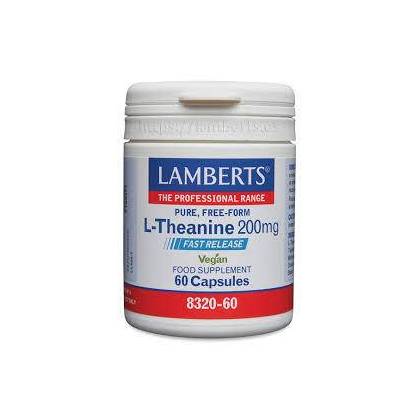 L-teanina 200mg 60 Comps 8320-60 Lamberts