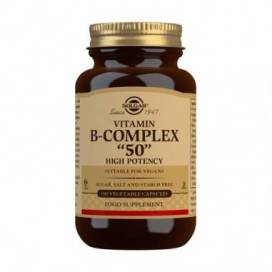 Solgar Complexo Vitamina B 50 100 Cáps Vegetais