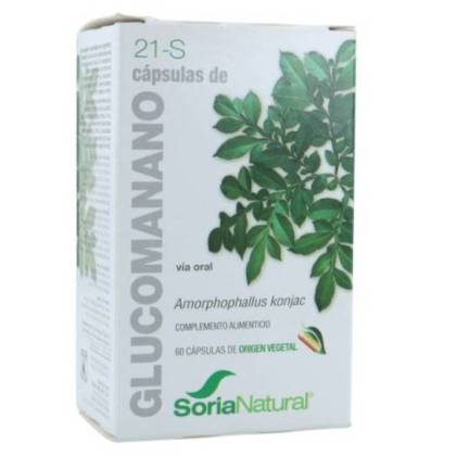 Glucomanano 21s 60 Cápsulas Soria