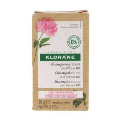 Klorane Champu Solido A La Peonia Bio 80 g