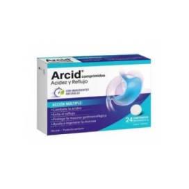 Arcid 24 Chewable Tablets Orange Flavor