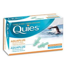 Aquaplug Quies Hearing Protection 2 Units