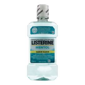 Listerine Menthol Suave Zero 500 ml