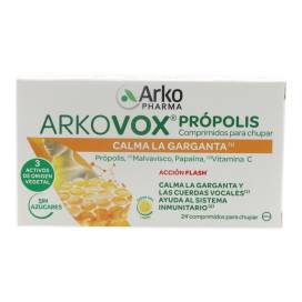 Arkovox Bienenhartz + Vitamin C Honig Und Zitrone Geschmack 24 Tableten