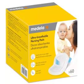 Medela Disposable Nursing Pads Safe And Dry 60 Units Regular