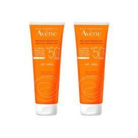 Avene Sun Milk Spf 50 Sensitive Skin 2x250ml Promo