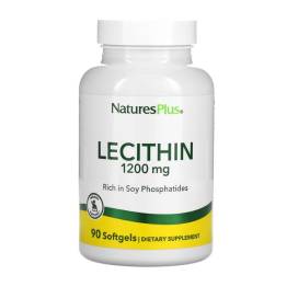 Nature´s Plus Lecitina De Soja 1200 Mg 90 Perlas