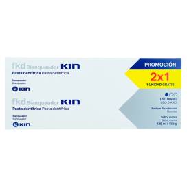 Kin Fkd Blanqueador Pasta De Dentes Branqueadora 2x125 ml Promo