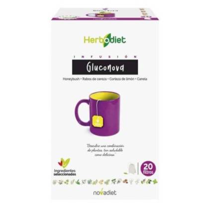 Herbodiet Gluconova 20 Filtros Novadiet