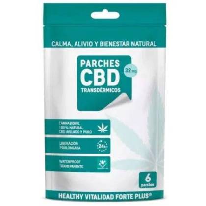 Cbd Parches Healthy Vitalidad Forte Plus 32 Mg 6 Parches