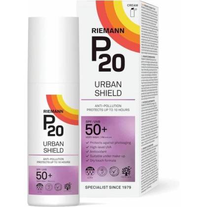 P20 Proteccion Solar Facial Urban Shield Spf 50+ 50 ml