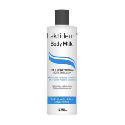 Laktiderm Body Milk Emulsion Corporal 500 ml Inter Pharma