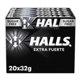 Halls Extra Fuerte S/a 20x32g