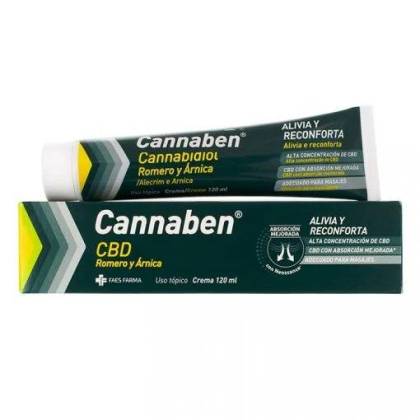 Cannaben Cbd Crema 1 Tubo 60 ml