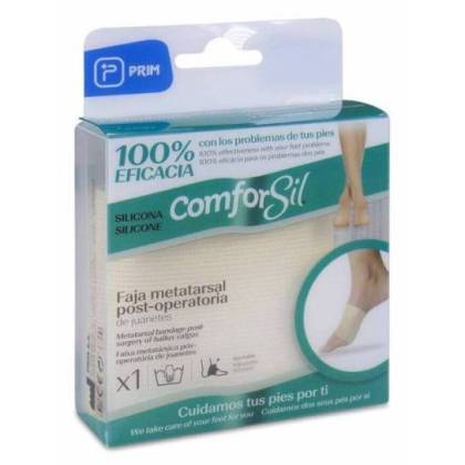 Plantillas Comforsil Pies Y Piernas Cansados De Silicona 2 Unidades Talla S Cc203s