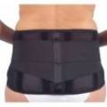 Faja Lumbosacra Semirrigida Primspine Laboral Ref. Prs625nm 1 Unidad Talla M Color Negro