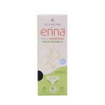 Braga Menstrual Enna Organica Negro Txl