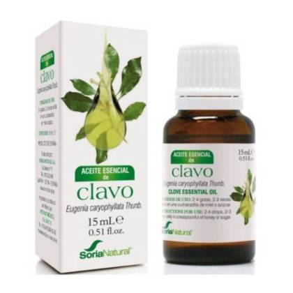 Aceite Esencial Clavo 15ml Soria Natural