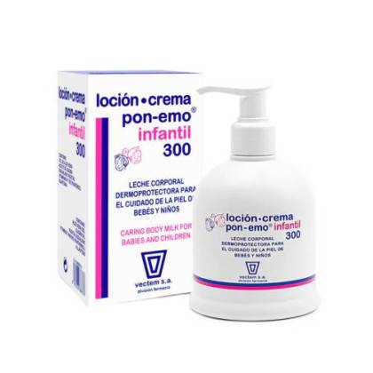 Ponemo Infantil Locioncrema 1 Envase 300 ml