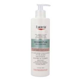 Eucerin Dermopure Gel de Limpeza Concentrado Triplo Efeito 1 Recipiente 400 ml