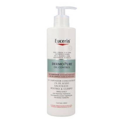 Eucerin Dermopure Triple Effect Cleansing Gel Concentrate 1 Bottle 400 ml