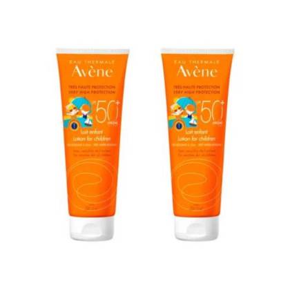 Avene Leite Solar Spf50 Infantil 250 ml X2 Promo