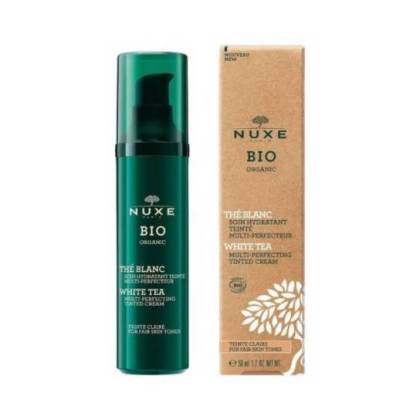 Nuxe Bio Hidratante Chá Branco Cor Clara 50 ml