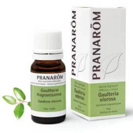 Pranarom Óleo de Folha Olorosa Esen Wintergreen Orgânico 10 ml