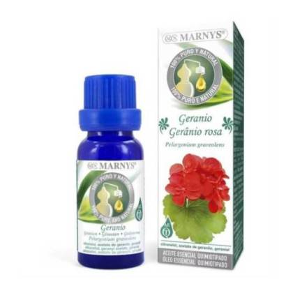 Aceite Esencial Alimentario Geranio 15 ml Marnys