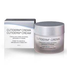 Cutiderm Creme für empfindliche, empfindliche und gereizte Haut 1 Behälter 50 ml