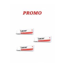 Lacer Pasta de dente 3 tubos 5 ml