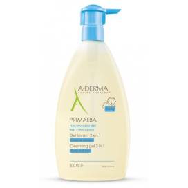 Aderma Primalba Gel de Limpeza Suave para Bebês 500 ml