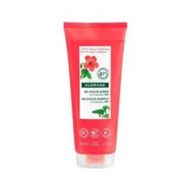 Klorane Gel de banho nutritivo Perfume de flor de hibisco 1 recipiente 200 ml