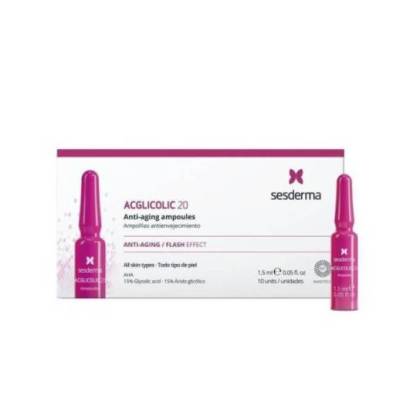 Sesderma Acglicolic 20 15 ml 10 Ampullen