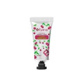 Farline Creme para mãos e unhas Cherry Addiction 30 ml