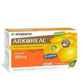 Arkoreal Gelée Royale Mega Forte 2500mg Zuckerfrei 20 Ampullen