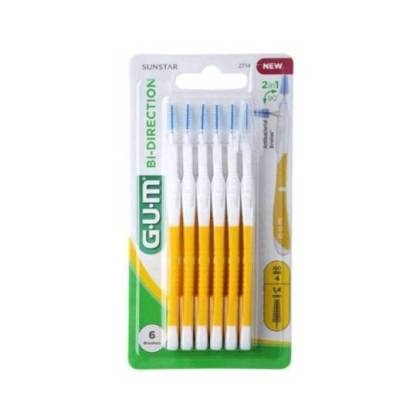 Cepillo Interdental Gum 2714 Bi-direction 6 Unid