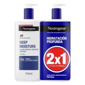 Neutrogena Body Lotion Deep Hydration 2x750ml Promo