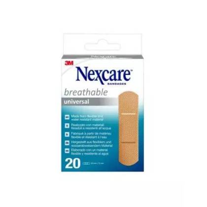 Nexcare Kunststoff 20 Streifen 19x76 mm