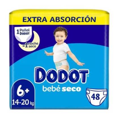 Dodot Bebe Seco Value Talla 6 1318 Kg 36 Unidades Pack