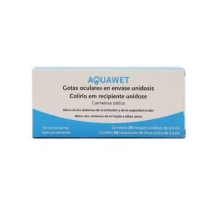 Aquawet Eye Drops 30 Single Dose 04 ml