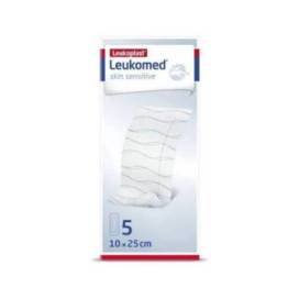 Leukomed T Plus Skin Sensitive 10cm x 25cm 5 Un