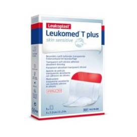 Leukomed T Plus Pele Sensível 8cm X 15cm 5 Un