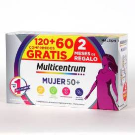 Multicentrum Mujer 50+ 120+60 Comprimidos Promo