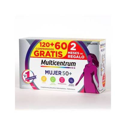 Multicentrum Woman 50 120+60 Tablets Promo